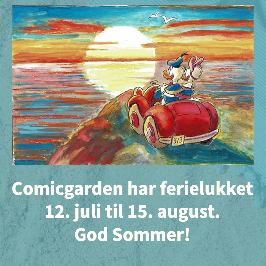 Vi er taget på ferie frem til 15. august