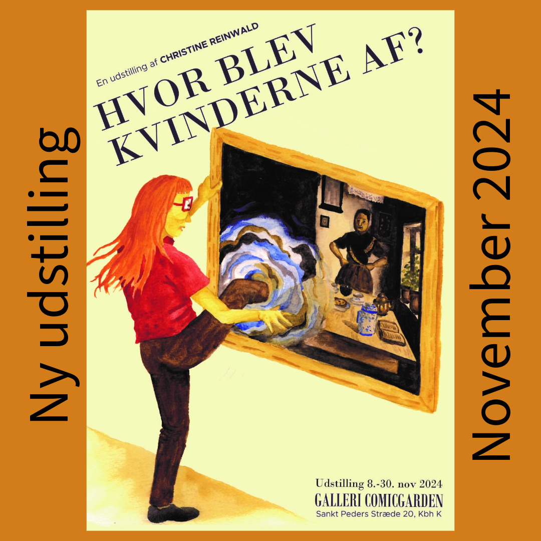 Fernisering den 8. november kl 16 -18 i forbindelse med Christine Reinwalds udstilling - hvor blev kvinderne af?