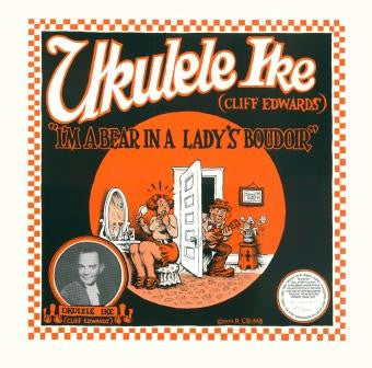 The Ukulele Ike - signeret serigrafi - Crumb