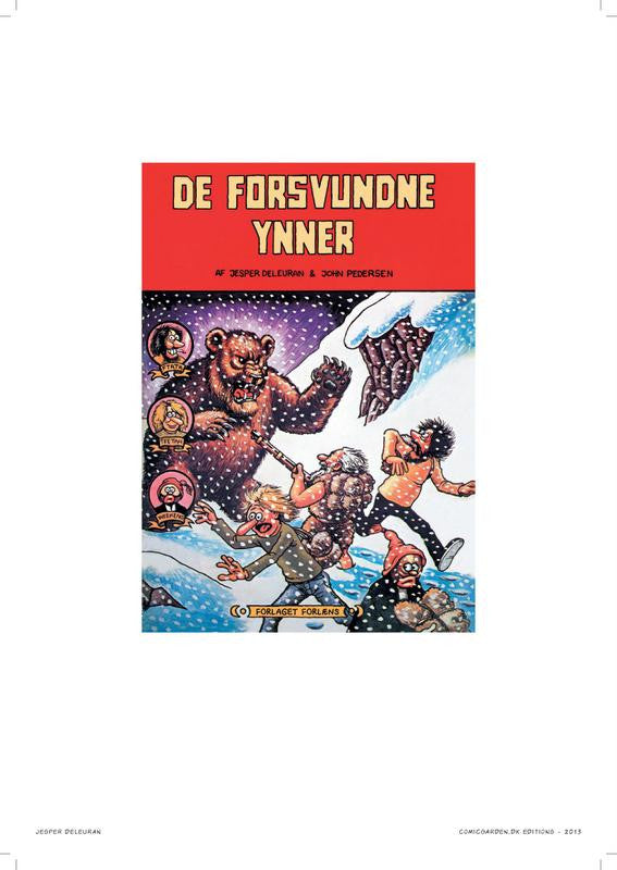 De forsvunde ynner - signeret og nummereret kunsttryk - Jesper Deleuran