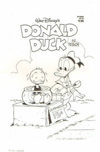 Thumbnail for Donald Duck hæfte 343 - originalt cover - William Van Horn