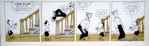 Blondie - original avis stribe - 21. marts 1956 - Chic Young