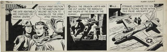 Terry and the pirates - original avis stribe - 28. november 1953 - George Wunder