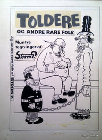 Thumbnail for Toldere og andre rare folk - signeret forside - Robert Storm Petersen