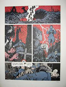 Le trou d´obus - signeret tryk - Tardi