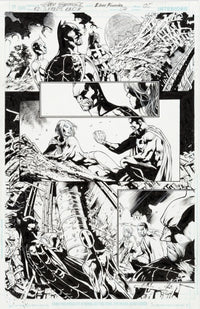 Thumbnail for Earth2: World's End -hæfte 4 side 5 - original DC art -  Eddy Barrows og Eber Ferreira