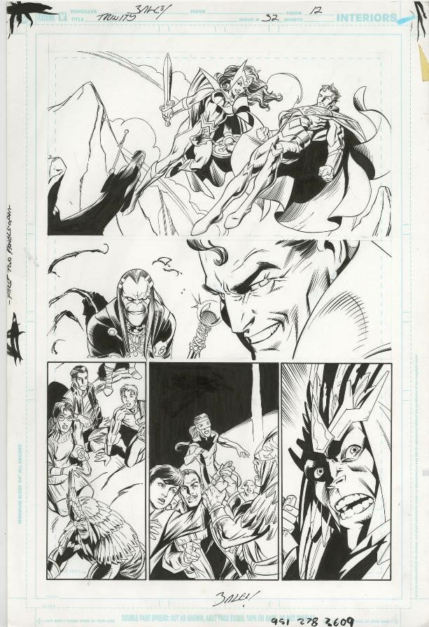 Trinity - Superman, Super Woman og Gray Lord - Side 12 hæfte 32 - Mark Bagley & Art Thibert