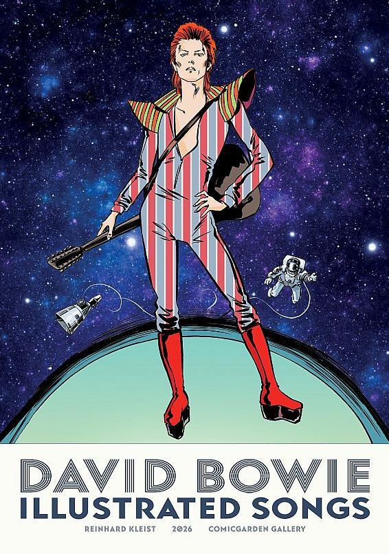 David Bowie - udstilingsplakat - Reinhard Kleist
