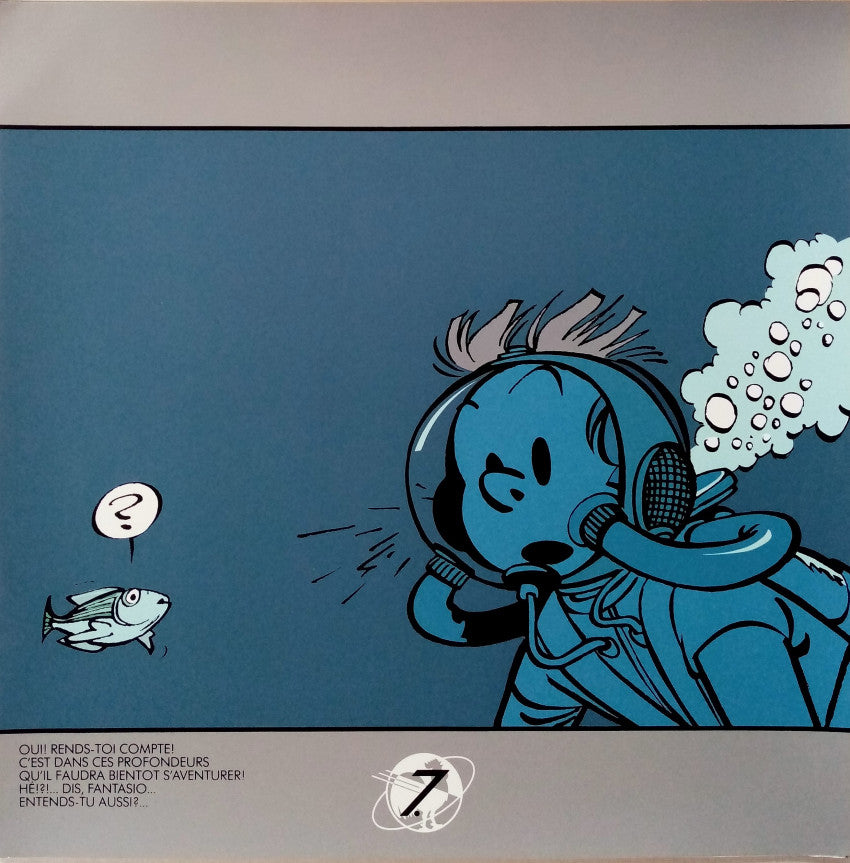 Murænens Gab - limiteret serigrafi - side 7 - Franquin