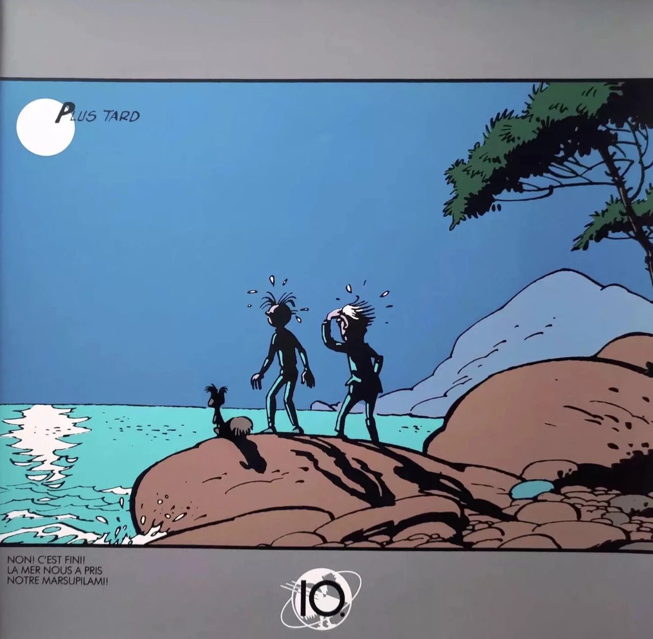 Murænens gab - limiteret serigrafi - side 10 - Franquin