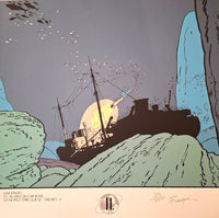 Thumbnail for Murænens Gab - Signeret og limiteret serigrafi  - Franquin