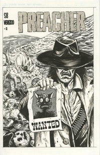 Thumbnail for Preacher - homage cover - Matthew Kirscht