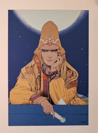 Starwatcher - kunsttryk - Moebius