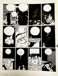 Thumbnail for Superman og Fredsbomben - page 34 - original art  - Teddy Kristiansen