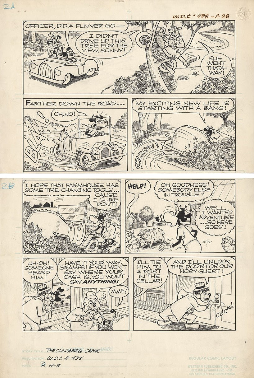 The Clarabelle Caper - original Disney side 2 - Paul Murry