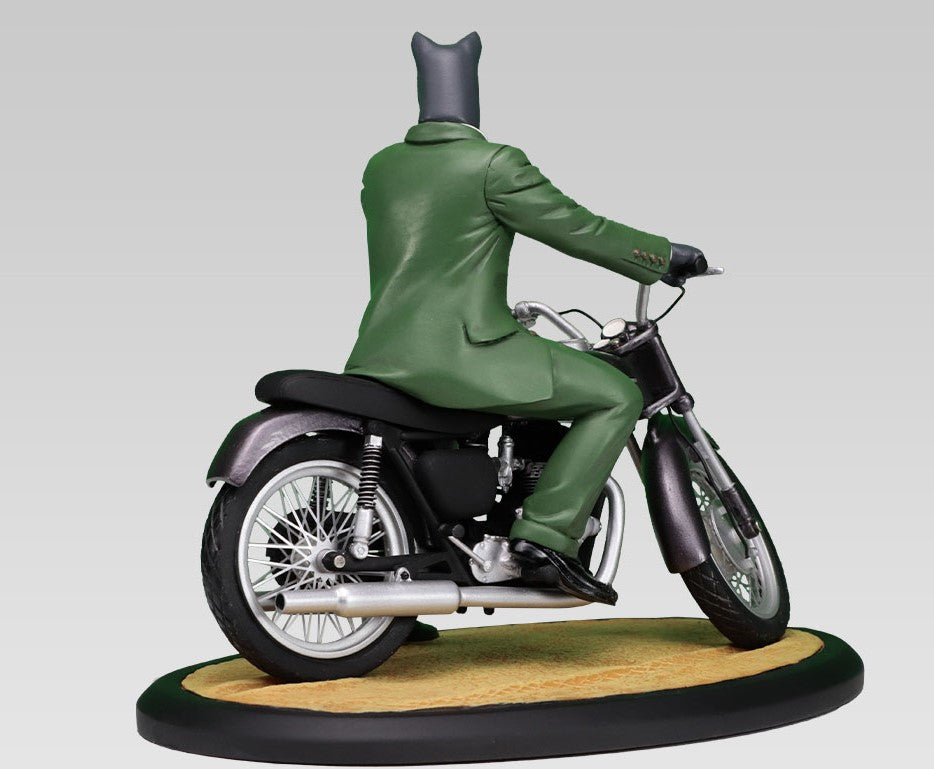 Blacksad -motorcykel - Amarillo - Juanjo Guarnido - resin og metal