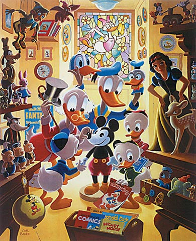 In Uncle Walt's Collectery - plakat - Carl Barks