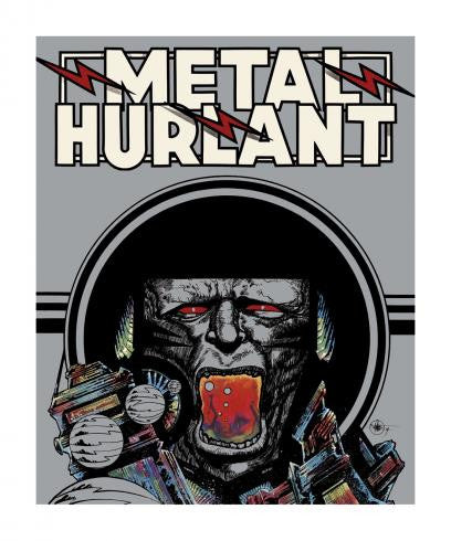 Métal Hurlant - cover september 1977 - signeret pigmenttryk - Druillet