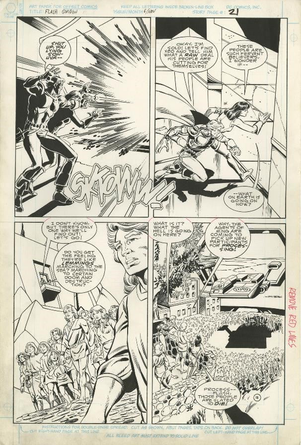 Flash Gordon - Side 14 hæfte 6 - Dan Jurgens og Bruce Patterson