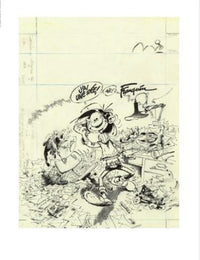 Thumbnail for Vakse Viggo - tryk - J’ai une idée - Franquin