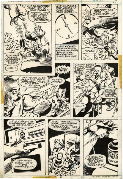 Howard the Duck - side 17 fra hæfte 20 - Gene Colan & Klaus Janson