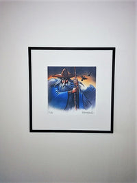 Thumbnail for Valhalla - Hugin & Munin - signeret og nummereret giclée tryk - Peter Madsen