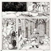 Thumbnail for Mouse Guard - Black Axe issue 3 page 14 - original side - David Petersen