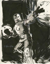 Thumbnail for Marvel Adventures Iron Man - originalt cover - Tommy Lee Edwards