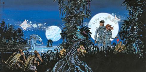 Les habitants du ciel -  Linda og Valentin - tryk - Mezieres