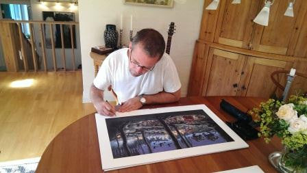 Midsommer i troldeskoven - signeret pigmenttryk fra Troldeliv universet - Peter Madsen