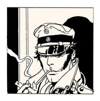 Thumbnail for Corto Maltese - Cigarette -  limiteret serigrafisk tryk - Hugo Pratt