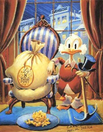 Till death do us part  - signeret tryk - premininary - Carl Barks