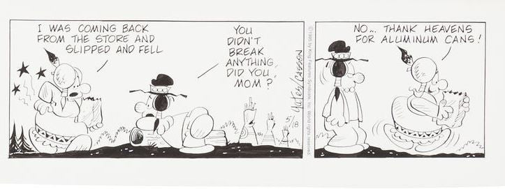 Slipped and fell - original stribe med Redeye fra 95 - Yates og Casson