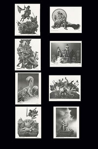 Thumbnail for Magic Planet - signeret portfolio - Richard Corben