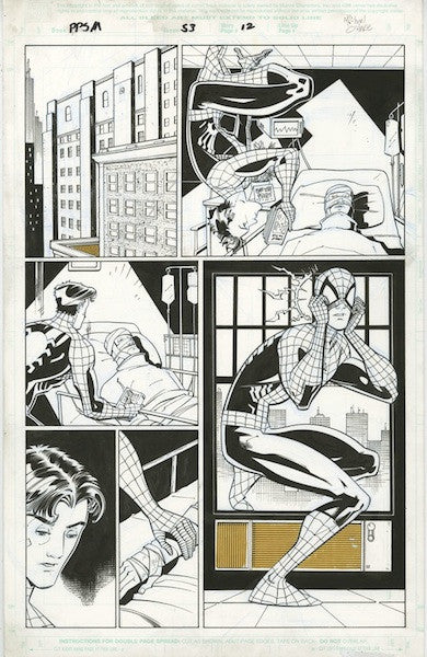 Peter Parker - Spiderman - original Marvel side - Michael O´Hare og Wayne Faucher