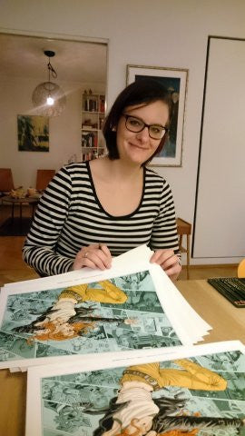 Kijara - signeret og nummereret giclée tryk - Tatiana Goldberg