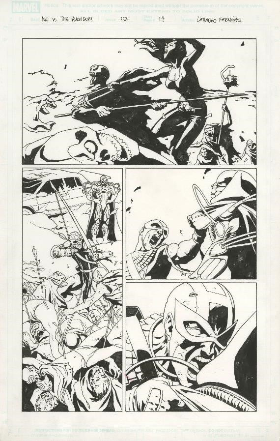 Marvel Universe versus the Avengers - side 14 fra hæfte 2 - Leonardo Fernandez