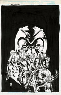 Thumbnail for X-men movie adaption - originalt cover - Anthony Williams og Andy Lanning